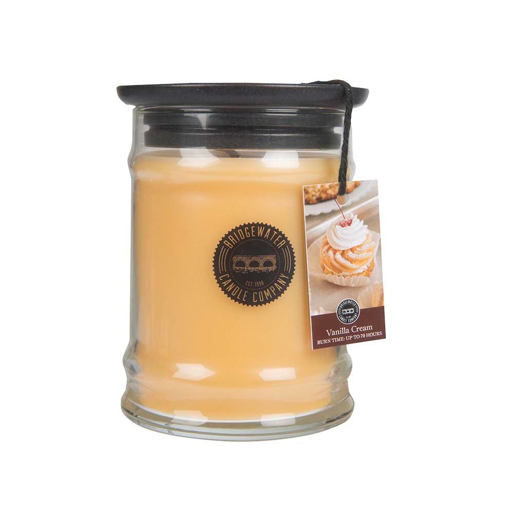 Duftkerze Vanilla Cream klein 250g Bridgewater Candle