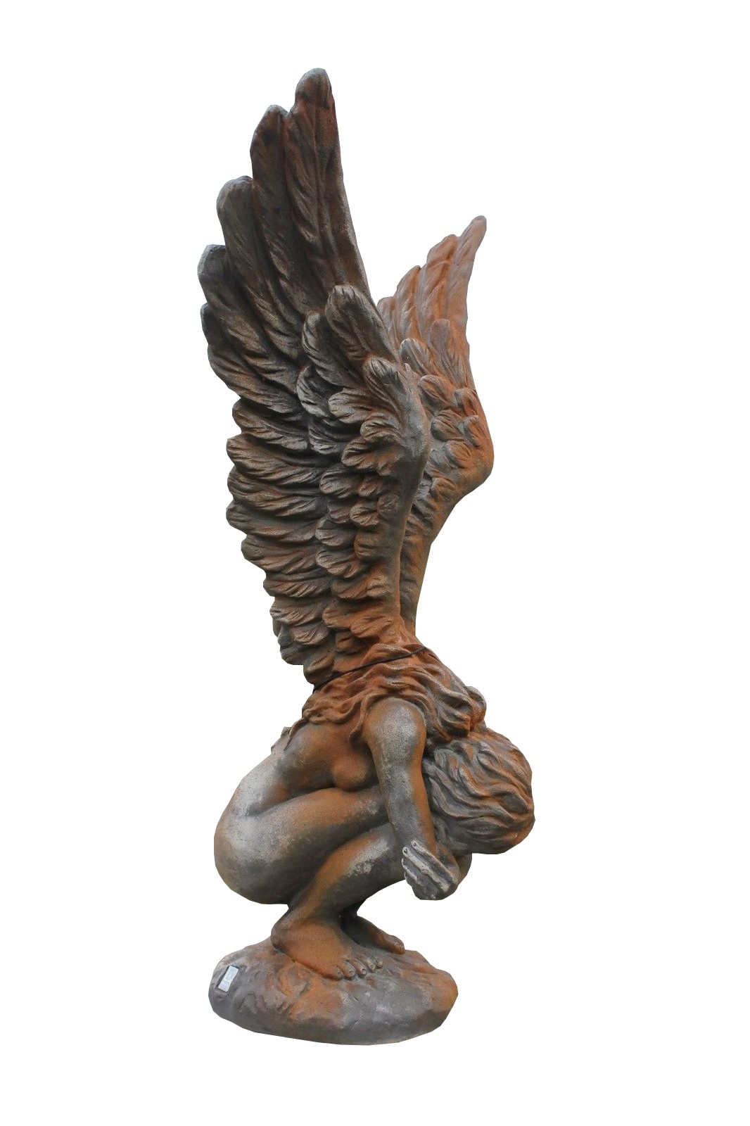 Skulptur Engel Rachel ROSTEFFEKT 71 cm