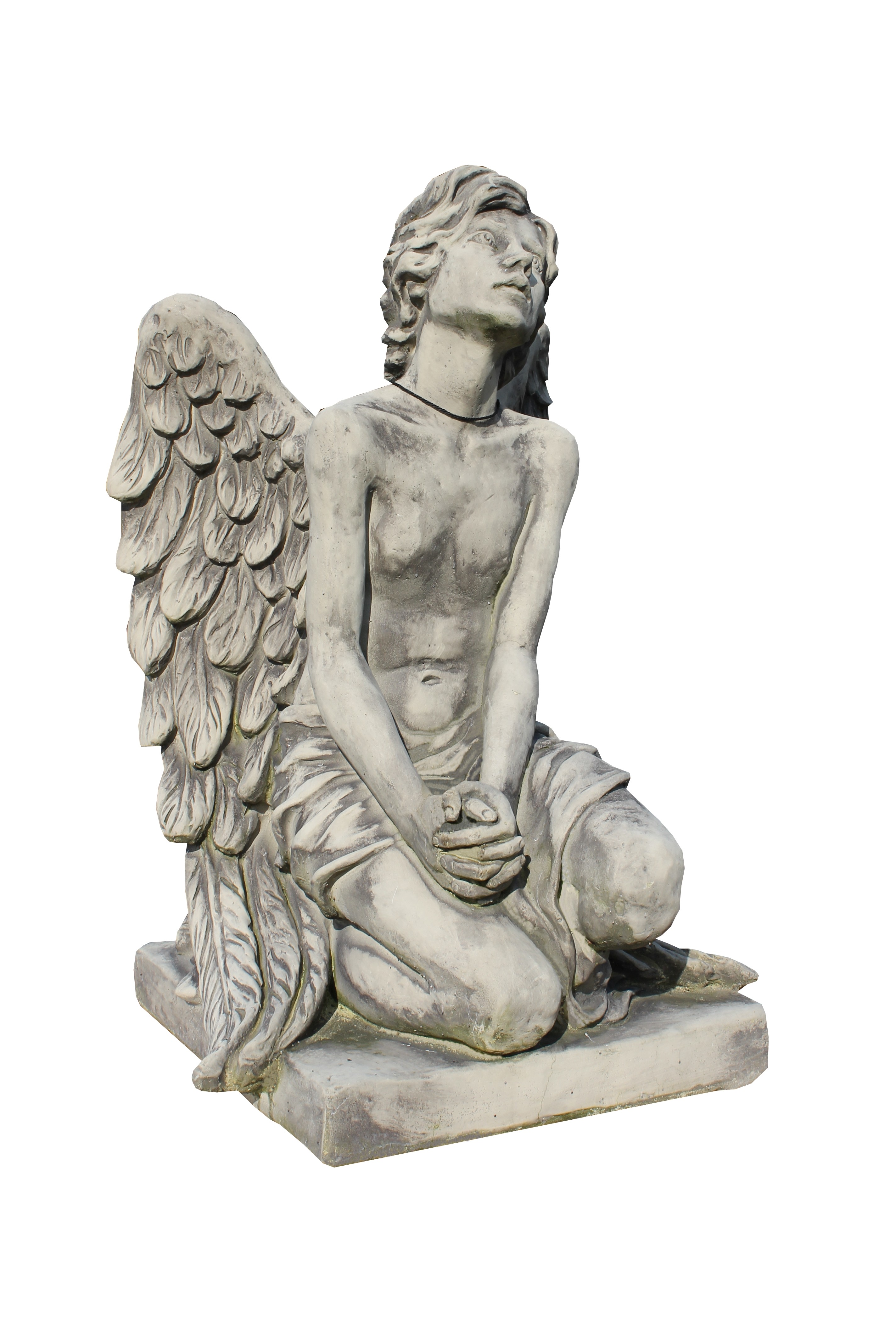 Skulptur Engel Barbiel Steinguss